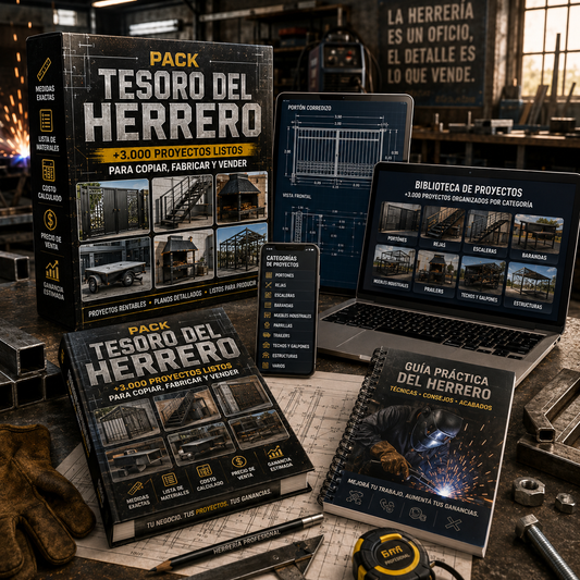Pack Maestro Herrero PRO | Biblioteca Completa de Herrería